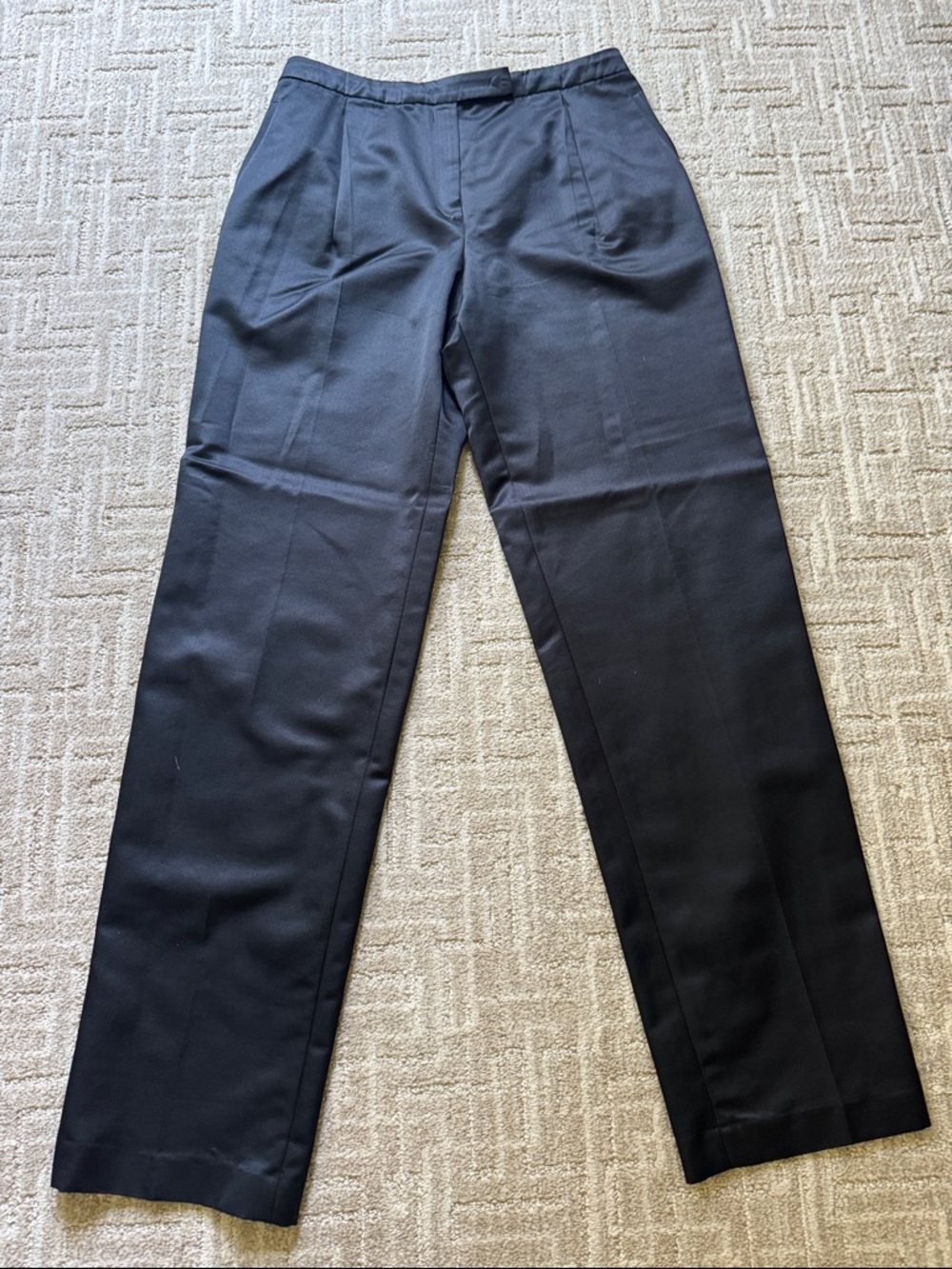 🇮🇹 Vintage Armani Collezioni Black Tailored Pleated Trousers
